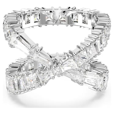 Bague 3 deals anneaux swarovski