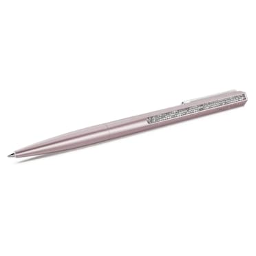 Crystal Shimmer ballpoint pen, Pink lacquered, chrome plated - Swarovski, 5678188