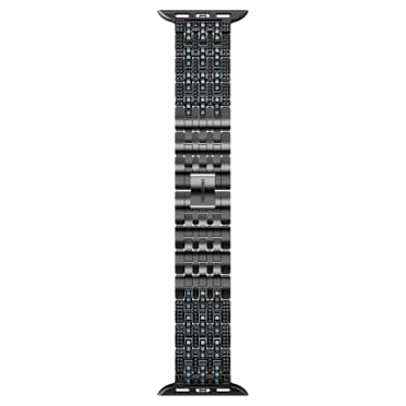 Curea princess, Pentru Apple Watch® 40 mm și 41 mm, Finisaj negru - Swarovski, 5678675