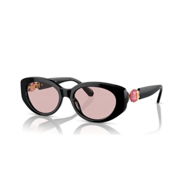 Sunglasses, Cat-eye shape, SK6002EL, Multicolored - Swarovski, 5679532
