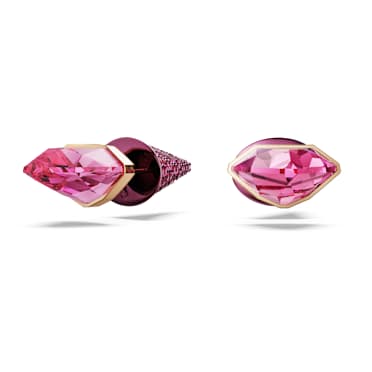 Lucent Ohrstecker, Pavé, Spike, Rosa, Metallmix - Swarovski, 5680712