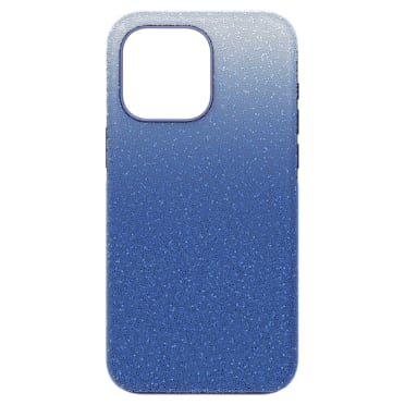 High smartphone case, Colour gradient, iPhone® 15 Pro Max, Blue - Swarovski, 5680852