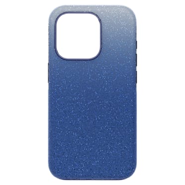 Ovitek za mobilni telefon High, Barvno prelivanje, iPhone® 15 Pro, Modra - Swarovski, 5680854