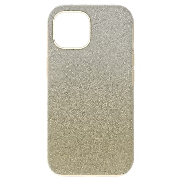 Étui pour smartphone High, Dégradé de couleur, iPhone® 15, Ton doré - Swarovski, 5680858