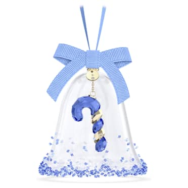 Holiday Cheers Dulcis Bell Ornament, Blue - Swarovski, 5688314