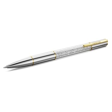 Crystalline Lustre ballpoint pen, Silver tone, Mixed metal finish - Swarovski, 5688637