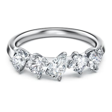 Galaxy ring, Laboratory grown diamonds 1 ct tw, 18K white gold - Swarovski, 5688850