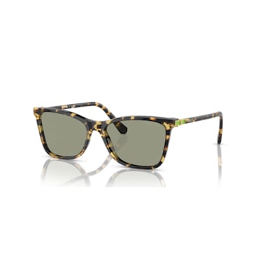 Sunglasses, Square shape, SK6004, Brown - Swarovski, 5689796