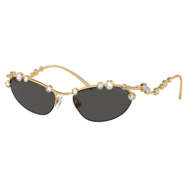 Sunglasses, Cat-eye shape, SKU001, Gray - Swarovski, 5691640