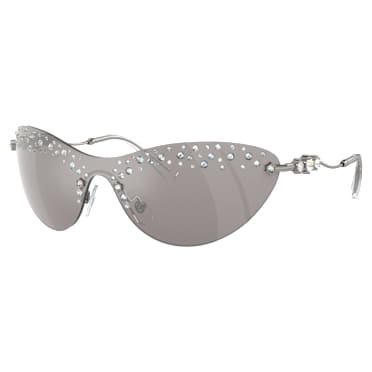 Sonnenbrille, Maske, Silberfarben - Swarovski, 5691643