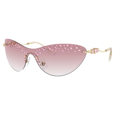 Óculos de sol, Máscara, Rosa - Swarovski, 5691645