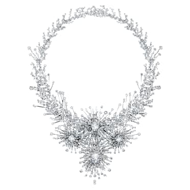 Κολιέ Galaxy, Διαμάντια που αναπτύσσονται σε εργαστήριο 156.62 ct tw, Μείξη σχημάτων, Λευκόχρυσος 18K - Swarovski, 5692689