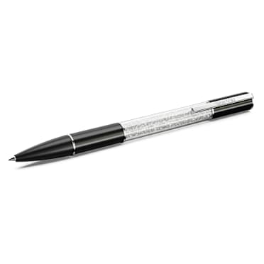 Crystalline Lustre Kugelschreiber, Schwarz, Rhodiniert - Swarovski, 5694180