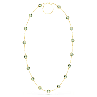 Chroma strandage, Octagon cut, Multicolored, Gold-tone plated - Swarovski, 5695863