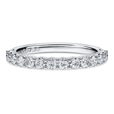 Eternity band ring, Laboratory grown diamonds 0.5 ct tw, 14K white gold - Swarovski, 5696974