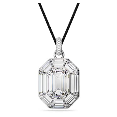 Přívěsek Lucent, Osmihranný výbrus, Bílá - Swarovski, 5698526