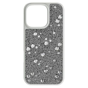 Husă pentru smartphone High, Design lejer, iPhone® 16 Pro, Nuanță argintie - Swarovski, 5698783