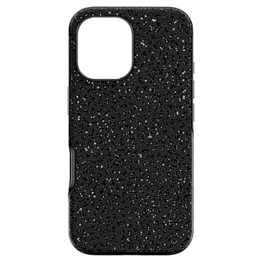 Husă pentru smartphone High, iPhone® 16, Negru - Swarovski, 5698788