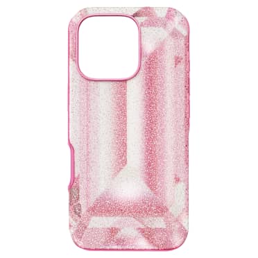 เคสสมาร์ทโฟน High, ลายพิมพ์คริสตัล, iPhone® 16 Pro, ชมพู - Swarovski, 5700010