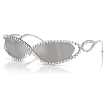 Napszemüveg, SK7024, Ezüst tónusú - Swarovski, 5706549