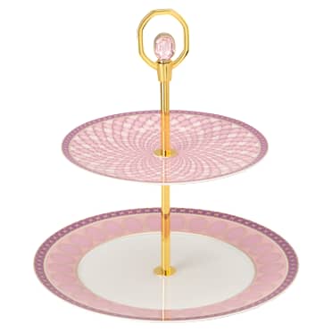 Étagère Signum, Porcelana, Pequena, Rosa - Swarovski, 5706880