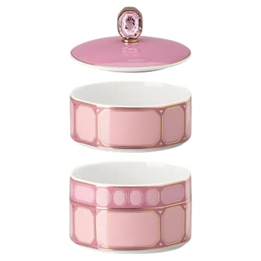 Signum ボックス, 磁器, 小, ピンク - Swarovski, 5706886