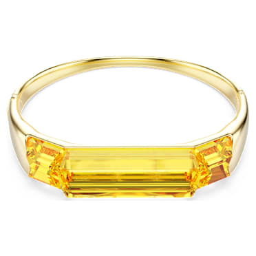 Lucent กำไล, เหลือง, เคลือบโทนสีทอง - Swarovski, 5708778