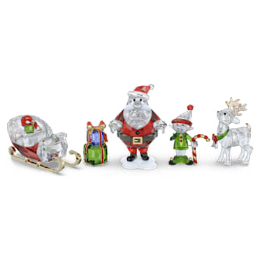 Holiday Cheers Santa Story Set - Swarovski, 5713797