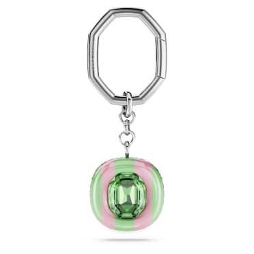พวงกุญแจ Dulcis, เจียระไนทรงแปดเหลี่ยม, หลากสี, เคลือบโรเดียม - Swarovski, 5713886