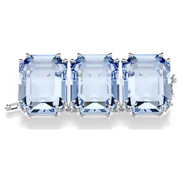 Millenia 익스텐더, 옥타곤 컷, 블루, 로듐 플래팅 - Swarovski, 5720628