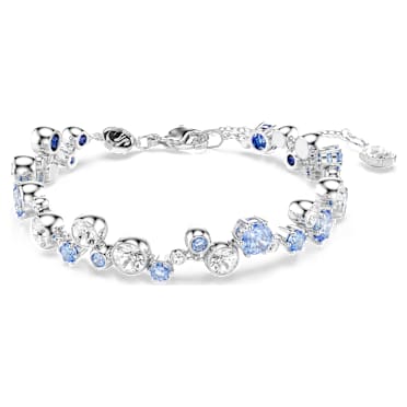 Zapestnica Constella, Mešani rezi, Modra, Prevleka iz rodija - Swarovski, 5722479