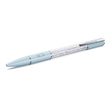 Crystalline Lustre SCS Exclusive 圓珠筆, 藍色, 鍍鉻 - Swarovski, 5730493