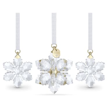 Annual Edition Set de Décorations 3D 2026, Blanc - Swarovski, 5731943