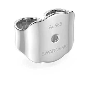 Cierre de pendiente Eternity, Oro blanco de 14 quilates - Swarovski, 5732897