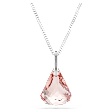 Pandantiv picătură Lunar, Placat cu nuanță roz-aurie - Swarovski, 5734676