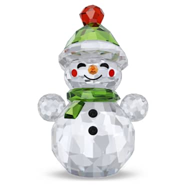 Holiday Cheers Schaukelnder Schneemann, Mehrfarbig - Swarovski, 5735125
