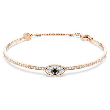 Brazalete Symbolica, Ojo, Multicolor, Acabado en oro rosa de 18 quilates - Swarovski, 5736985
