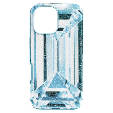 Capa para smartphone High, Efeito cristal, iPhone® 17, Azul - Swarovski, 5737054