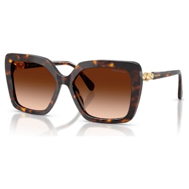 แว่นกันแดด, ทรงเหลี่ยม, SK6049, น้ำตาล - Swarovski, 5738136