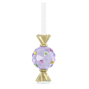 Holiday Cheers Dulcis 糖果掛飾，紫色 - Swarovski, 5742100