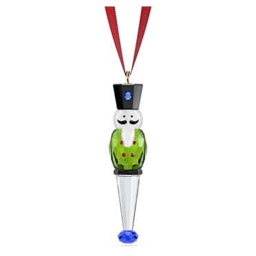 Holiday Cheers 胡桃夾子掛飾，綠色 - Swarovski, 5742716