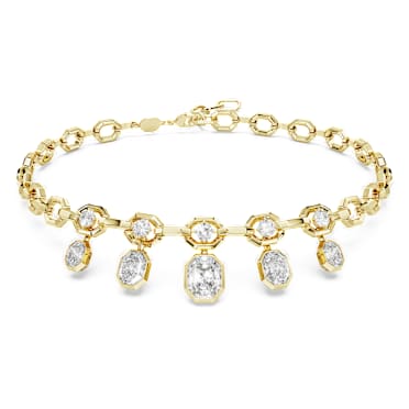 Collana Octagon, Diamanti creati in laboratorio 12,56 ct tw, Forme miste, Oro giallo 18 K - Swarovski, 5744815
