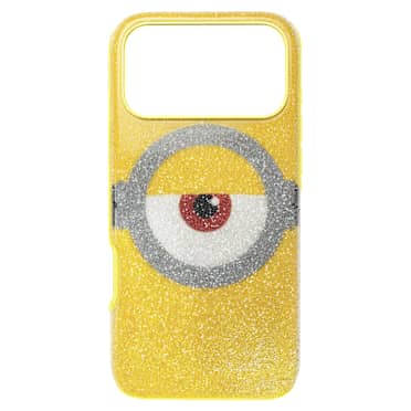 Étui pour smartphone High, Minions, iPhone® 17 Pro Max, Jaune - Swarovski, 5744835
