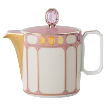 Konvička na smetanu Idyllia, Porcelán, Růžová - Swarovski, 5746204