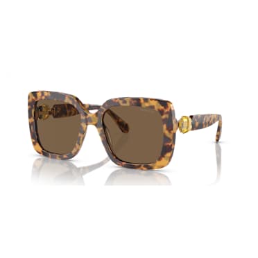 Gafas de sol, Forma cuadrada, SK6001, Marrones - Swarovski, 5746493