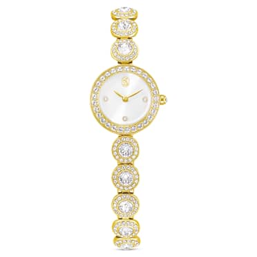Relógio Una Angelic, Bracelete em cristal, Dourado, Acabamento em dourado - Swarovski, 5750500