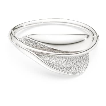 Swarovski Classica 手鐲, 匠心之作、圓形切割, 白色, 銀 - Swarovski, 5751264