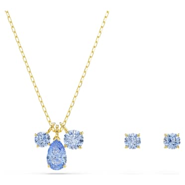 Sada Mesmera, Sada (2), Různé výbrusy, Modrá, Povrchová úprava z 18k zlata - Swarovski, 5754650