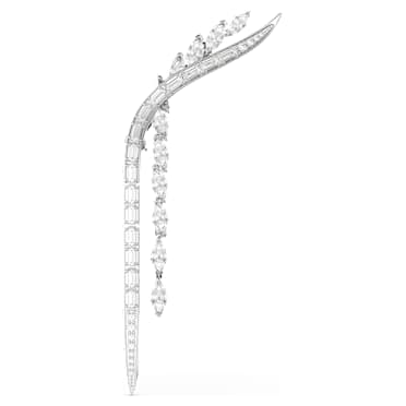 Mesmera 브로치, 믹스 컷, 화이트, 로듐 플래팅 - Swarovski, 5761004