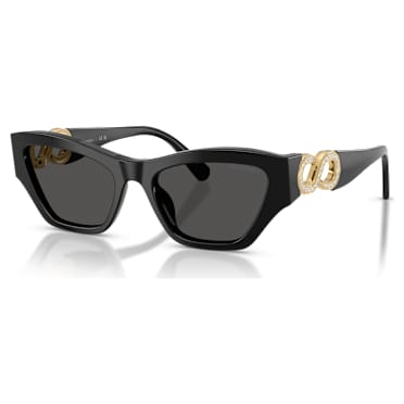 サングラス, キャッツアイシェイプ, SK6076, ブラック - Swarovski, 5767700